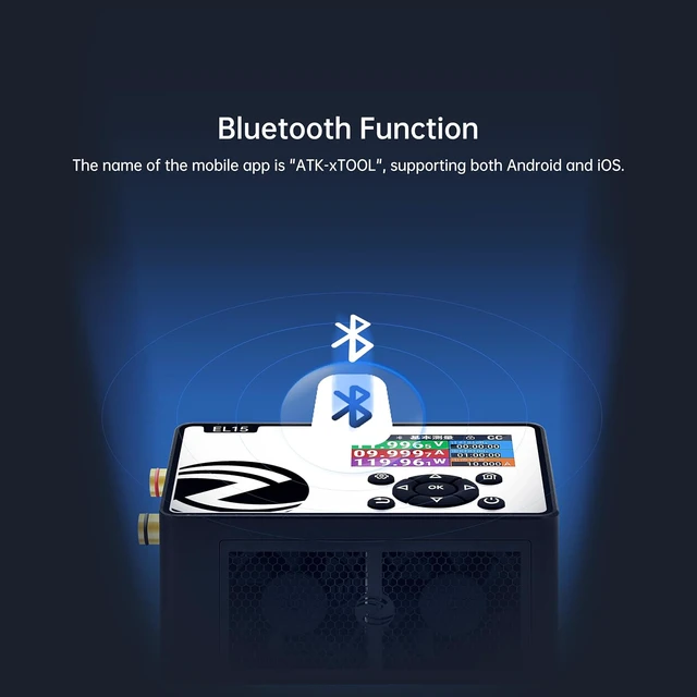 Alt view image 5 of 7 - EL15 DC Electronic Load 150W Battery Capacity Tester Mini Programmable Power Supply Checker Constant Current Voltage