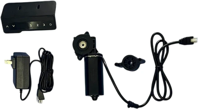 Main image of Lift Table Motor, 24V Height Adjustable Desk Motor Kit with 6mm Hexagon Hole, Manual Control DC Electric Lift Motor for Standing Office Desk