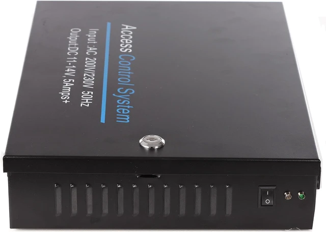 Alt view image 7 of 7 - Access Control Power Supply Box 12V Output for Wiegand Board Panel