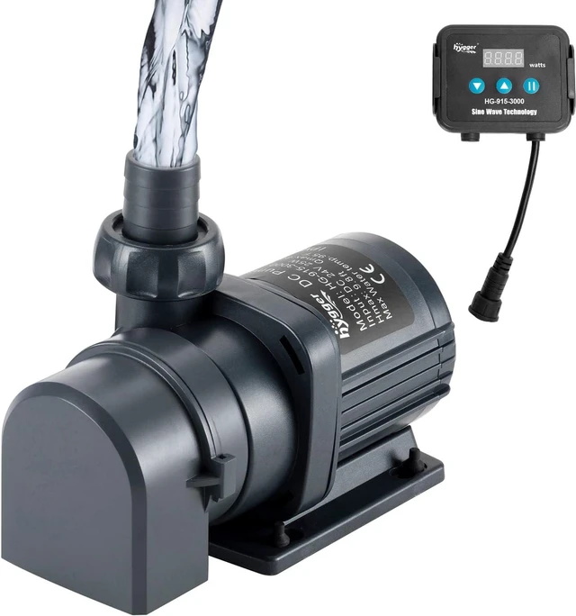 Main image of 800GPH Quiet Submersible and External 24V Water Pump, with Controller (30%-100% Settings), Powerful Return Pump for Fish Tanks, Aquariums, Ponds, Fountains, Sump, Hydroponics (25W, 9.8ft)
