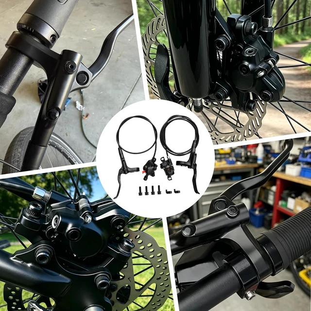 Alt view image 7 of 7 - MT200 MTB Hydraulic Disc Brake Set with RT26 180mm Rotors