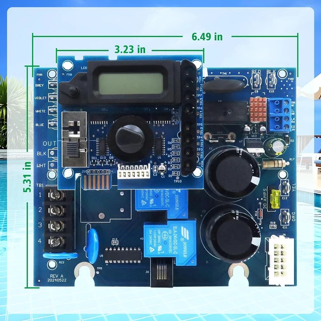 Alt view image 3 of 7 - GLX-PCB-RITE GLX-PCB-DSP Display Boards Compatible with Aqua Rite