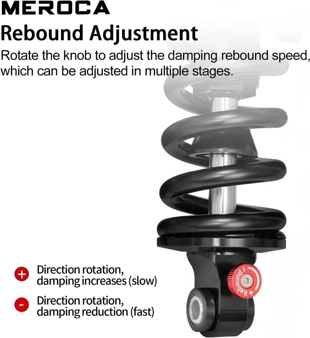 Alt view image 5 of 7 - 250mm Adjustable Air Spring Coil Over Rear Shock Absorber