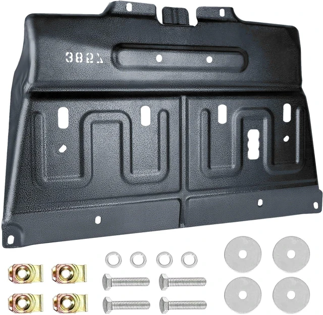 Main image of Manganese Steel Under Shield W/Screws for 2015-2020 Ford F150 Diaper Panel