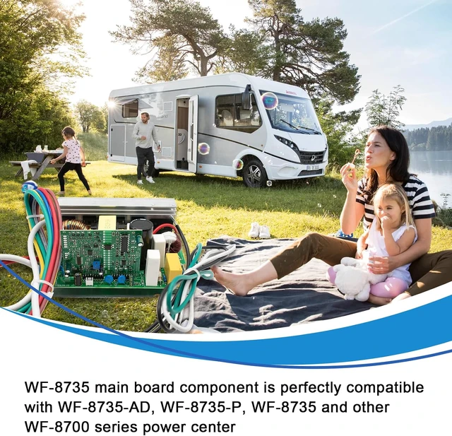 Alt view image 5 of 5 - 35 Amp Replacement rv Power Center WF-8735 Assembly Components RV Power Converter,Replacement Part for WF-8735,14.6V 3 Stages Battery Charger, Compatible with WF-8735,WF-8735-AD,WF-8735-P
