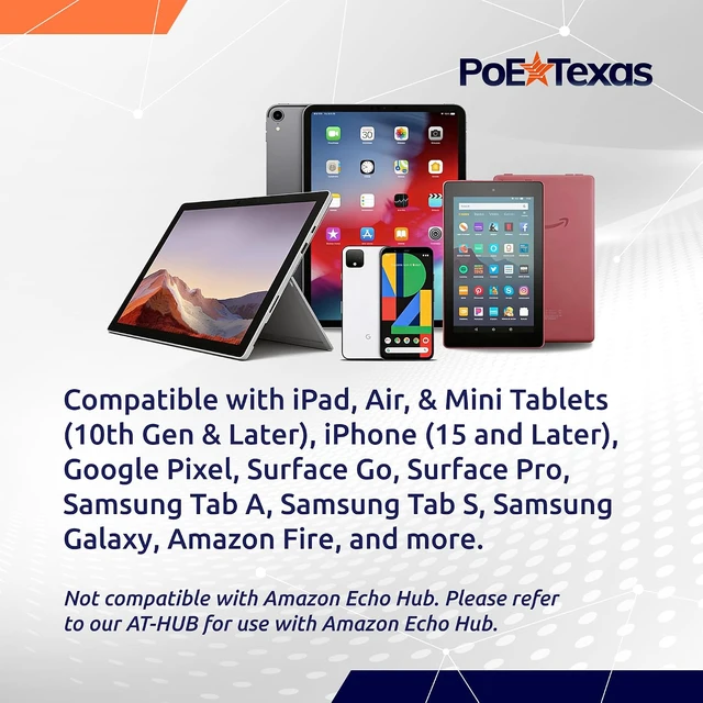 Alt view image 5 of 7 - PoE+ to USB-C Power & Data Adapter, Up to 328 Ft