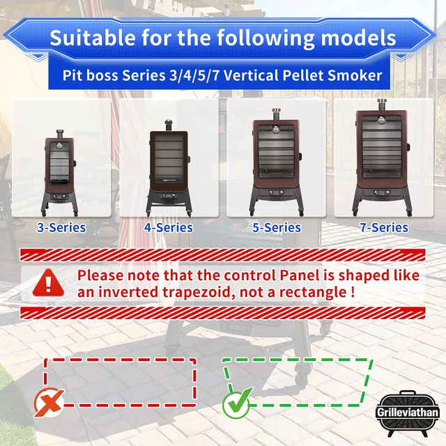Alt view image 2 of 7 - WiFi Controller Replacement for Pit Boss Series 3/4 / 5/7 Vertical Pellet Smoker with Dual PID & App Control