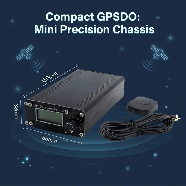 Alt view image 6 of 7 - GPSDO Disciplined Oscillator, NEO-6M, ±0.001Hz High Precision