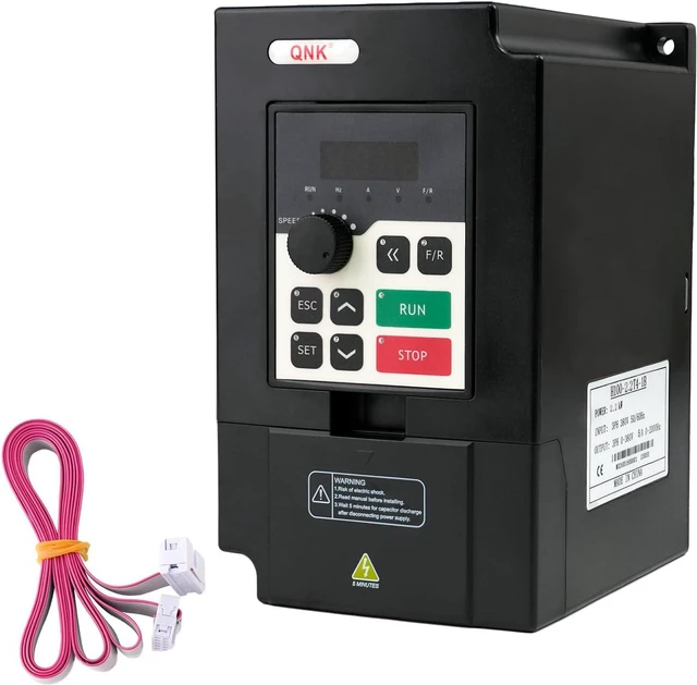 Main image of 2.2KW 380V 3HP 5A AC VFD Converter Single to 3 Phase Inverter