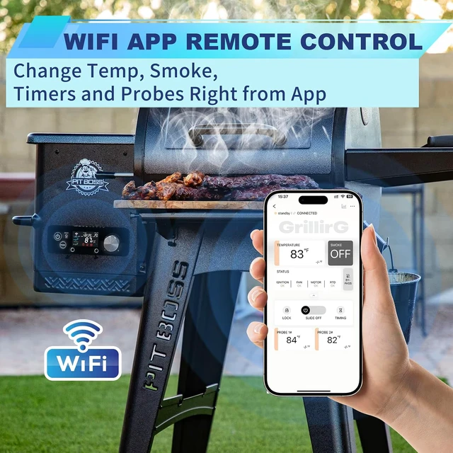 Alt view image 3 of 7 - WiFi PID Rectangle Control Board Replacement for Pit Boss Pellet Grills