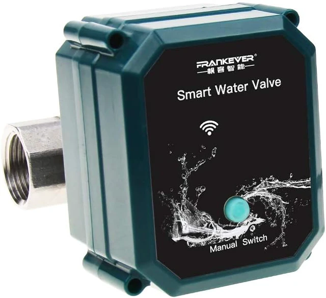 Alt view image 2 of 7 - DN15 Smart Water Valve WiFi Remote Control Faucet Timer 1/2" Hose