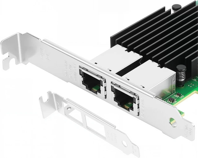 Alt view image 3 of 6 - for X550-T2 10GbE PCIe 3.0 x4 NIC, Dual RJ45 10GBASE-T Adapter