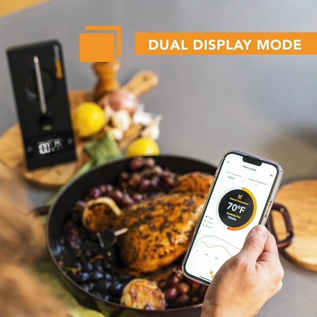 Alt view image 5 of 7 - ProTemp Plus Next-Gen Wireless Meat Thermometer Digital