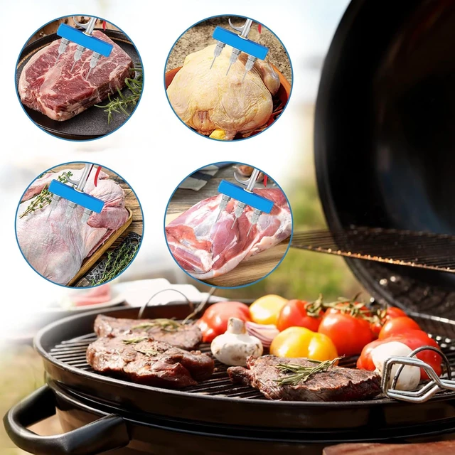 Alt view image 7 of 7 - Electric Meat Injector Gun Pump with Hose, 50W Marinade Syringe