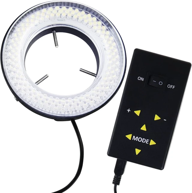 Main image of 144 LED Ring Light for Microscope and Camera