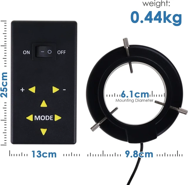 Alt view image 4 of 6 - 144 LED Ring Light for Microscope and Camera