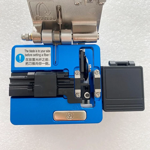 Alt view image 3 of 7 - FC-6S Fiber Cleaver Optical Fiber Cable Cutter Knife Cleaver Tool FTTH Cutting Tools FC6S High Precision 1PCS