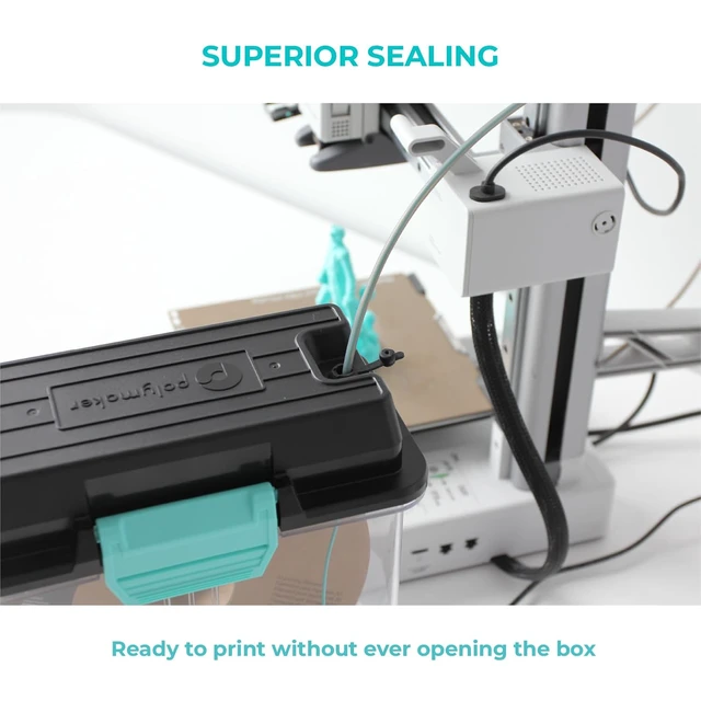 Alt view image 4 of 5 - Polydryer Filament Storage Box for 1kg PA Nylon PLA PETG, 4-Pack