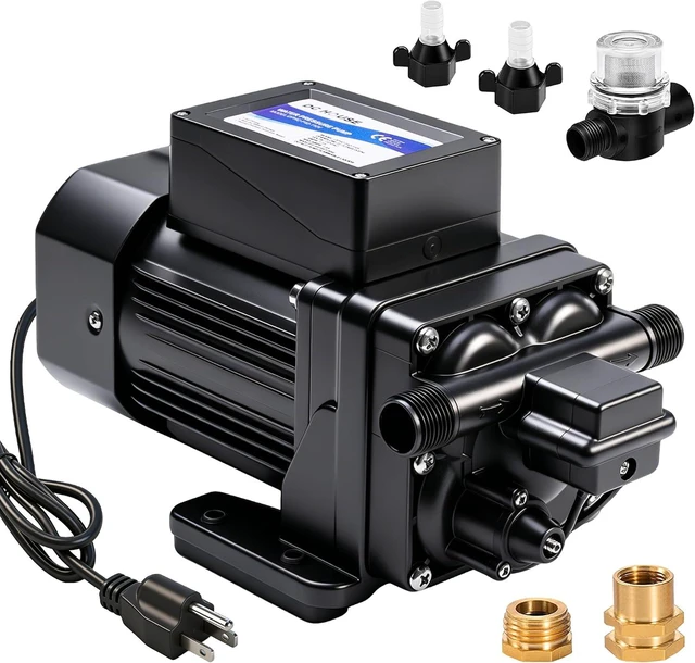 Main image of 110V Brushless Water Booster Transfer Pump, 6.0 GPM 55 PSI