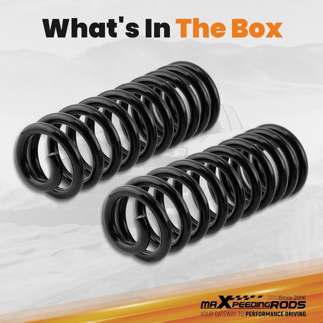 Alt view image 6 of 7 - 1.5" Front Leveling Lift Spring for Ford F150/Bronco 80-96