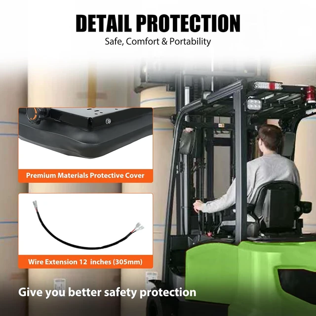 Alt view image 5 of 7 - Seat Suspension Kit Without Seat Slider for Zero Turn Lawn Mower Tractor Forklift, Compatible with Most Aftermarket Seats - Same Day Shipping