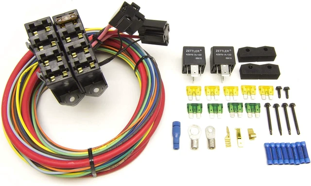 Main image of Performance 70118 Cirkit Boss Heavy-Duty Auxiliary Fuse Block, 7 Ignition-Hot Circuits