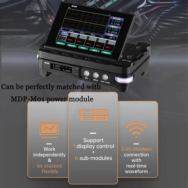 Alt view image 4 of 7 - Variable DC Power Supply 30V 5A,MDP-P906 Mini Digital Programmable Adjustable Linear Laboratory Power, Support Firmware Upgrade