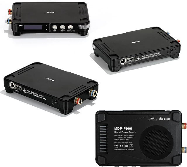Alt view image 6 of 7 - Variable DC Power Supply 30V 5A,MDP-P906 Mini Digital Programmable Adjustable Linear Laboratory Power, Support Firmware Upgrade