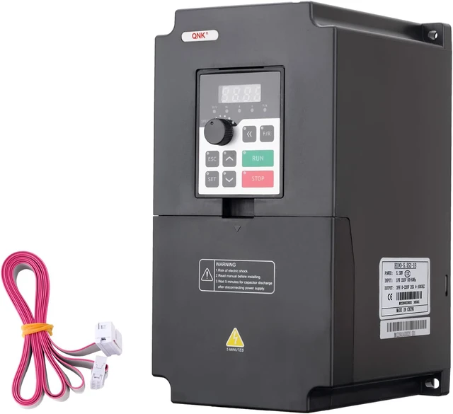 Main image of 5.5KW 7.5HP 220V AC 25A VFD Converter Single to 3 Phase Inverter
