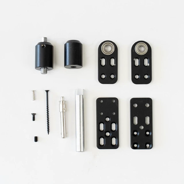 Main image of Hidden Panel Door Hardware Kit Adjustable Hinges for DIY Secret Doors