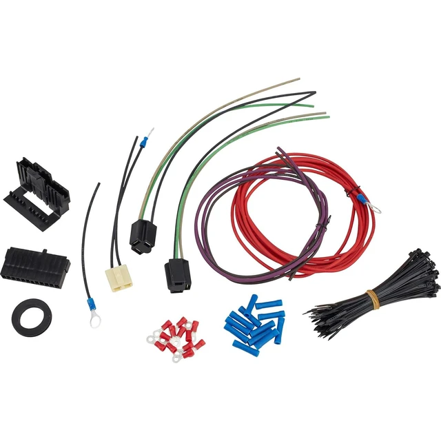 Alt view image 3 of 7 - 12 Circuit Mini-Fuse Universal Hot Rod Wiring Harness & Accessories Kit