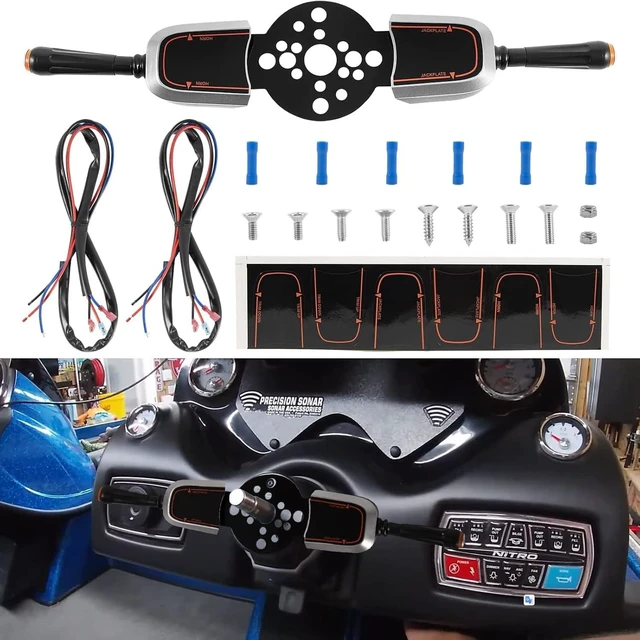 Main image of Fingertip Tilt Jack Plate Lever Control Switch for Seastar Hydraulic & Cable Steering, PT2000-1P/2P
