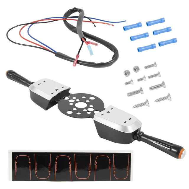 Alt view image 7 of 7 - Fingertip Tilt Jack Plate Lever Control Switch for Seastar Hydraulic & Cable Steering, PT2000-1P/2P
