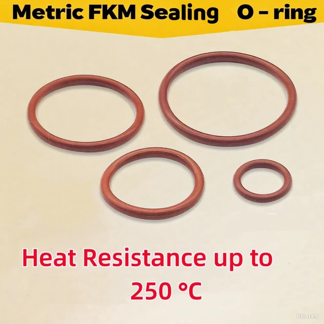 Alt view image 4 of 7 - 390-Piece Viton O-Ring Kit, High Temperature FKM Seals
