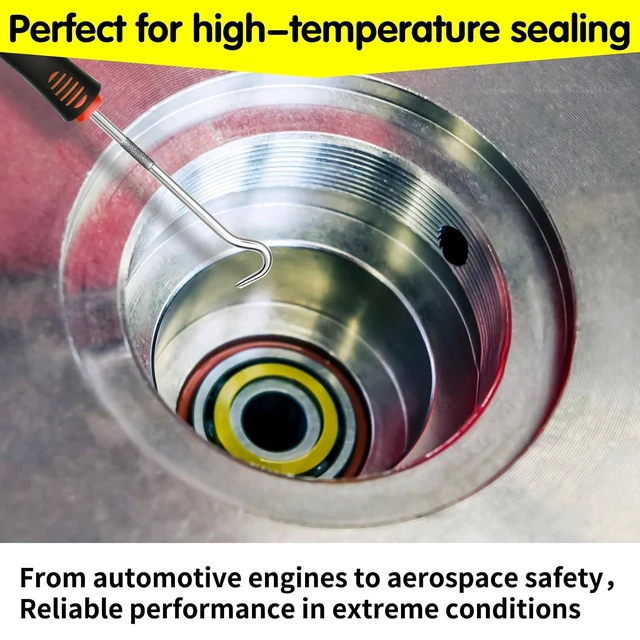Alt view image 6 of 7 - 390-Piece Viton O-Ring Kit, High Temperature FKM Seals