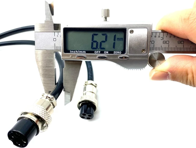 Alt view image 4 of 7 - 32.8ft GX16 4-Pin Aviation Cable, Double Female to Female, 20AWG (10m)
