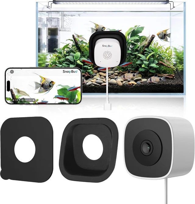 Main image of 2K AI Reptile Aquarium Camera with Close-Focus Lens for Fish Tank & Terrarium