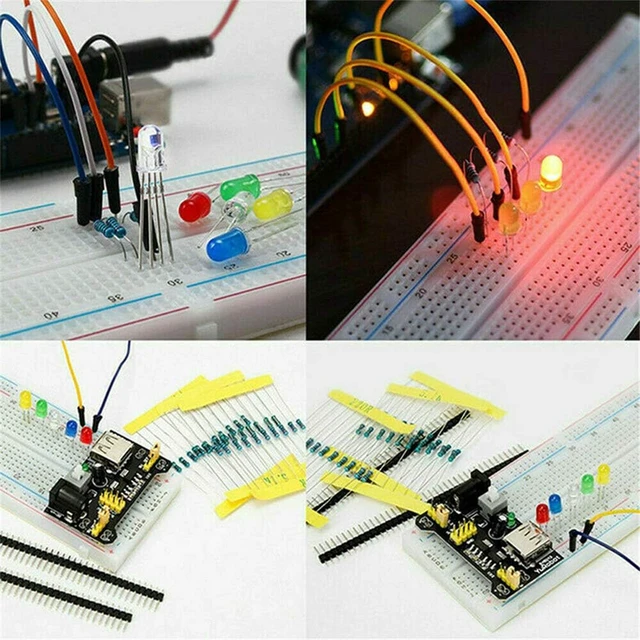 Alt view image 5 of 6 - 1818-Piece DIY Electronics Components Assortment Kit
