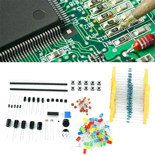 Alt view image 6 of 6 - 1818-Piece DIY Electronics Components Assortment Kit