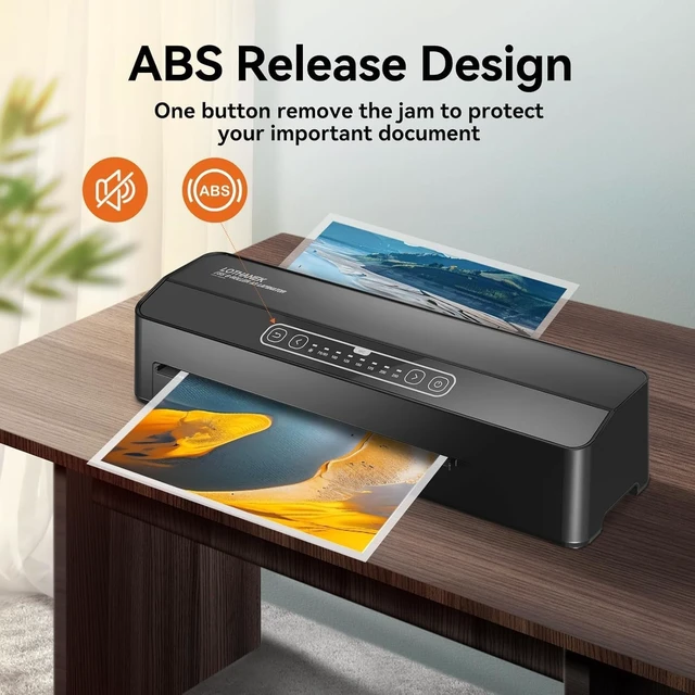 Alt view image 3 of 7 - A3 6-Roller Heavy Duty Laminator, 3-10 Mil, No Waiting