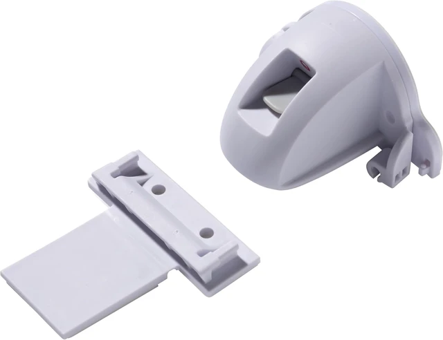 Alt view image 7 of 7 - Adhesive Magnetic Cabinet Locks, 20 Child Locks with 2 Keys, White