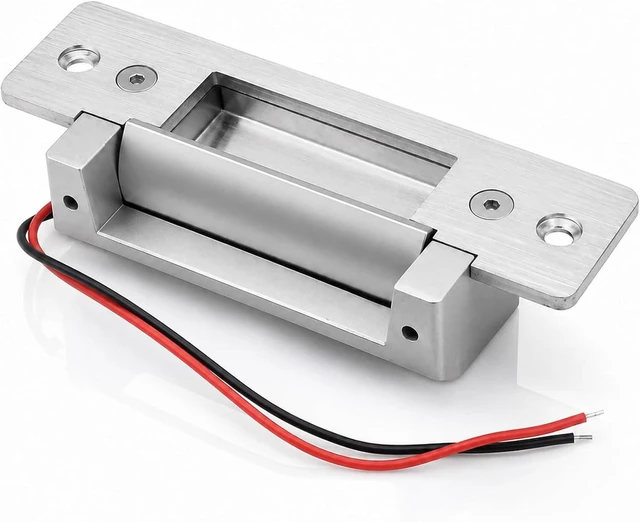 Main image of 2026 Upgraded ANSI Heavy Duty Electric Door Strike Lock, Silver