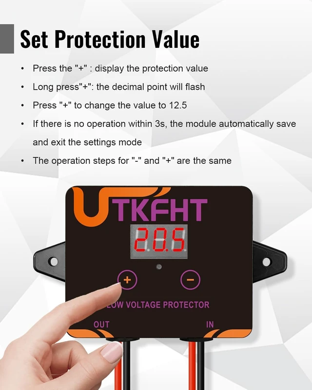Alt view image 7 of 7 - Power Wheel Adapter Kit for Milwaukee 18V Battery with Low Voltage Protector