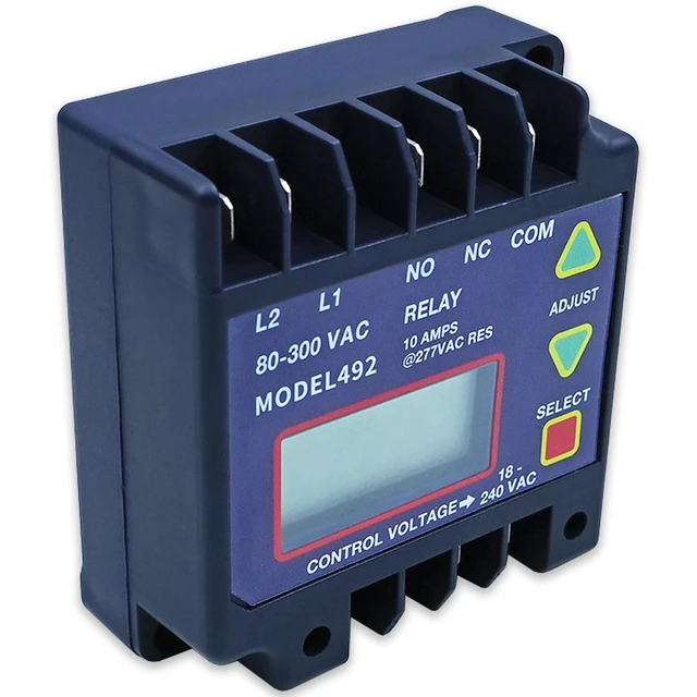 Alt view image 4 of 7 - Single Phase Voltage Monitor, 80-300 VAC, Compatible with ICM492