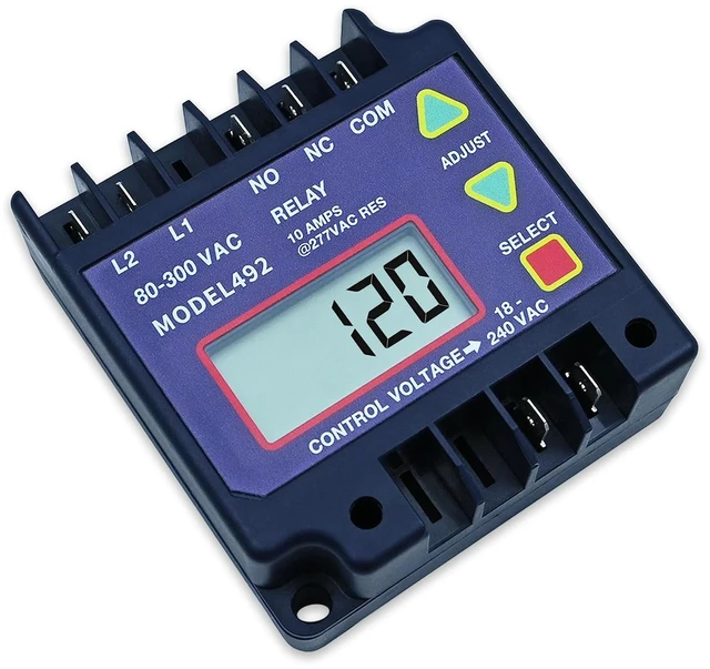 Main image of Single Phase Voltage Monitor, 80-300 VAC, Compatible with ICM492