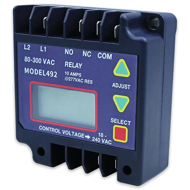 Alt view image 7 of 7 - Single Phase Voltage Monitor, 80-300 VAC, Compatible with ICM492