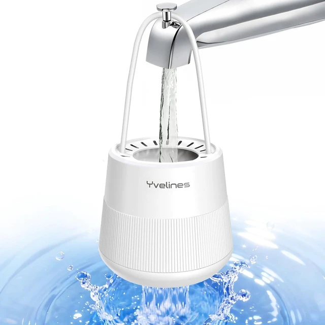 Main image of 15-Stage Bath Filter for Tub Faucet, 7500 Gallons, White