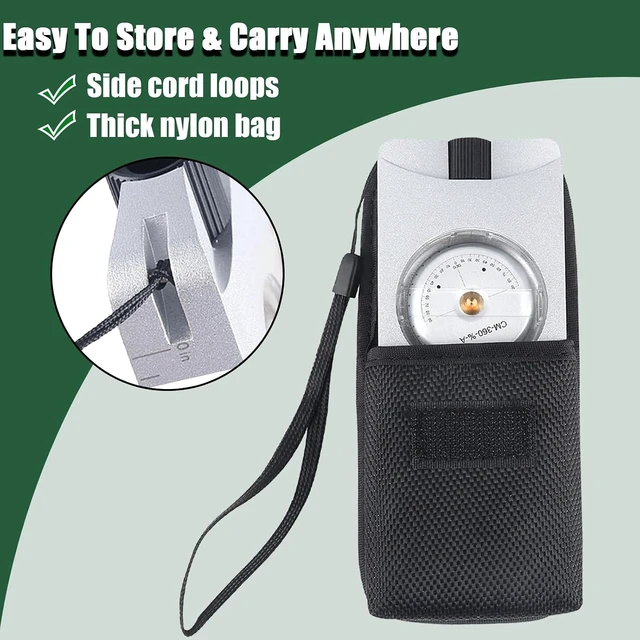 Alt view image 2 of 7 - Professional Aluminum Waterproof Optic Clinometer Altimeter