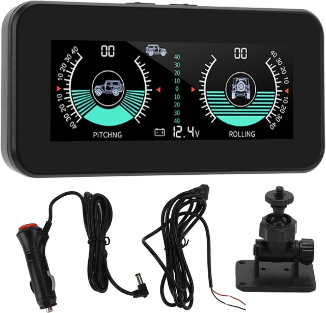 Main image of Universal Car Inclinometer, Real-Time Slope Meter for Automobile