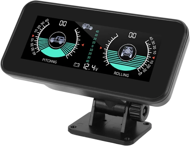 Alt view image 7 of 7 - Universal Car Inclinometer, Real-Time Slope Meter for Automobile